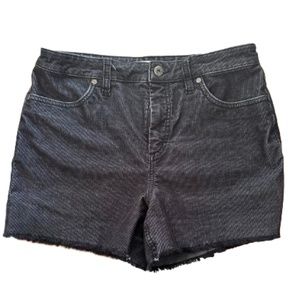 Carve Designs Oahu Black Corduroy Shorts size 8 (new, higher rise)